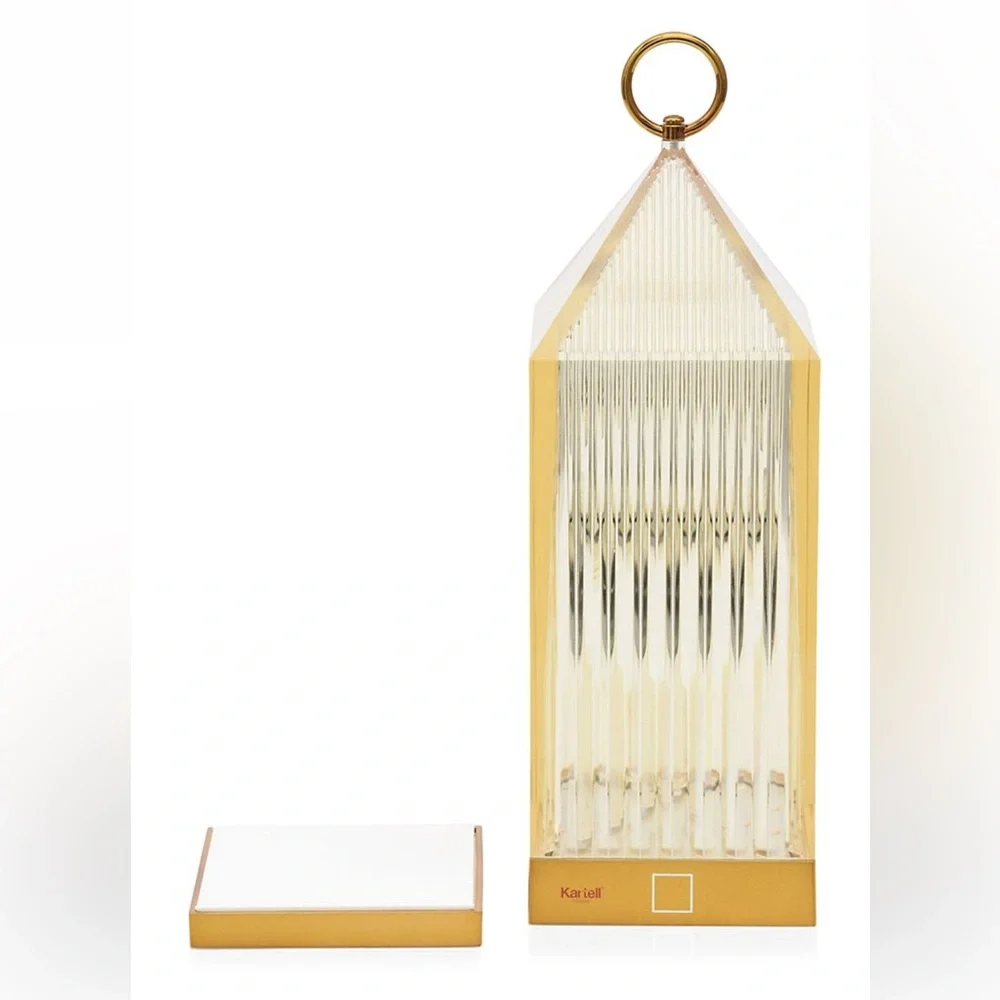 KARTELL GOLD LED LANTERN
